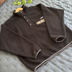 Patagonia | Men’s Synchilla Snap-T Fleece Pullover Black L
